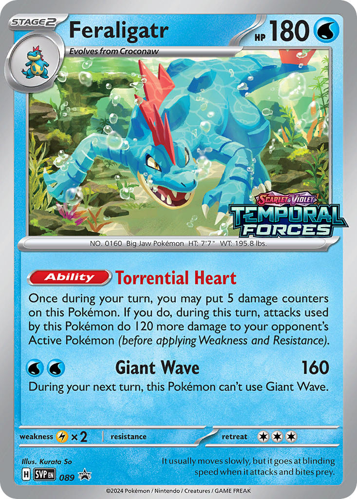 Feraligatr (089) [Scarlet & Violet: Black Star Promos] | Clutch Gaming