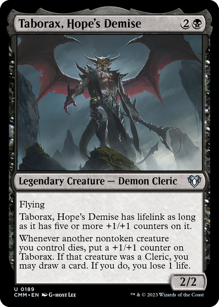 Taborax, Hope's Demise [Commander Masters] | Clutch Gaming