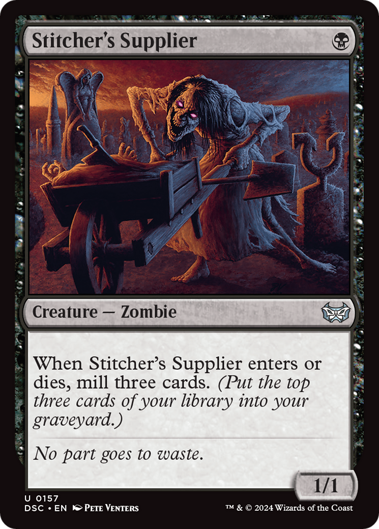 Stitcher's Supplier [Duskmourn: House of Horror Commander] | Clutch Gaming