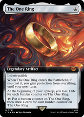 The One Ring (Extended Art) (Surge Foil) [The Lord of the Rings: Tales of Middle-Earth] | Clutch Gaming