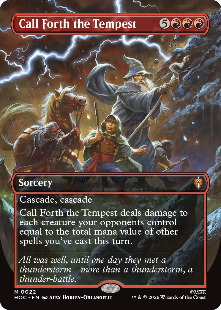 Call Forth the Tempest (Borderless) [The Hobbit: Eternal-Legal] | Clutch Gaming