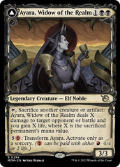 Ayara, Widow of the Realm // Ayara, Furnace Queen (Showcase Planar Booster Fun) [March of the Machine] | Clutch Gaming