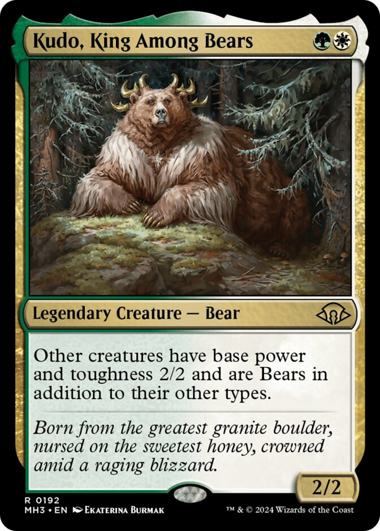 Kudo, King Among Bears [Modern Horizons 3] | Clutch Gaming