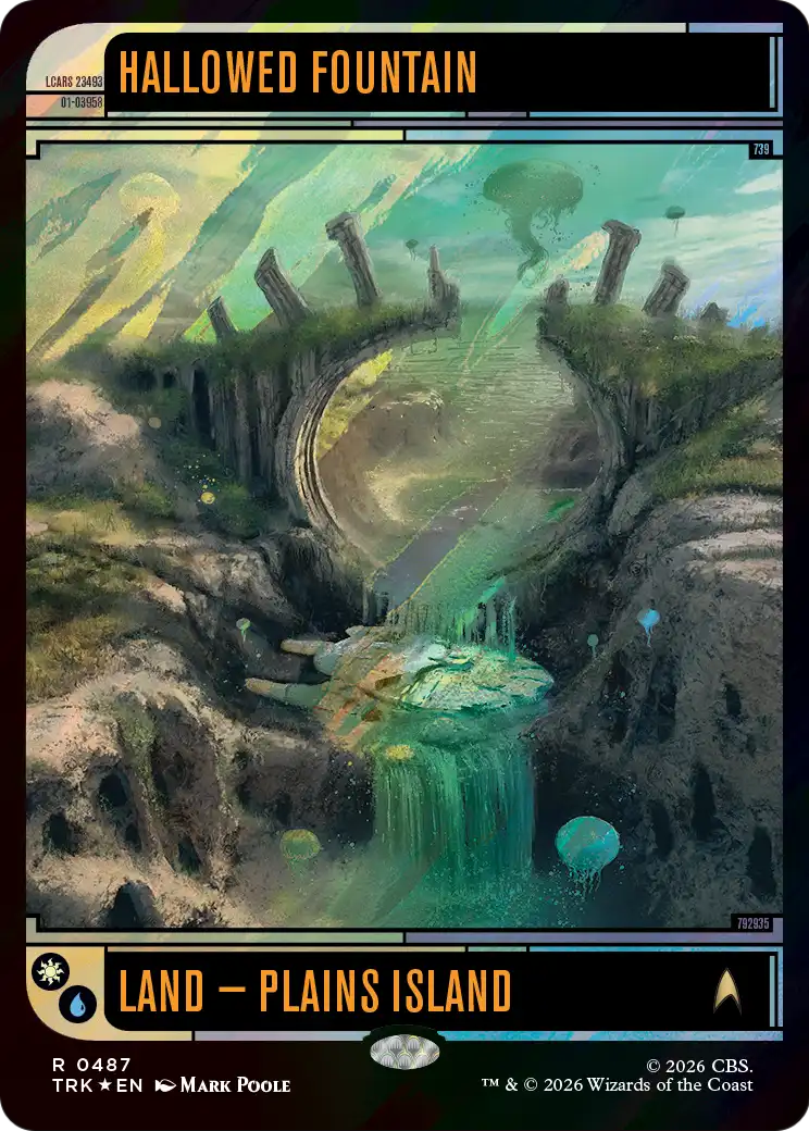 Hallowed Fountain (Surge Foil) [Star Trek] | Clutch Gaming