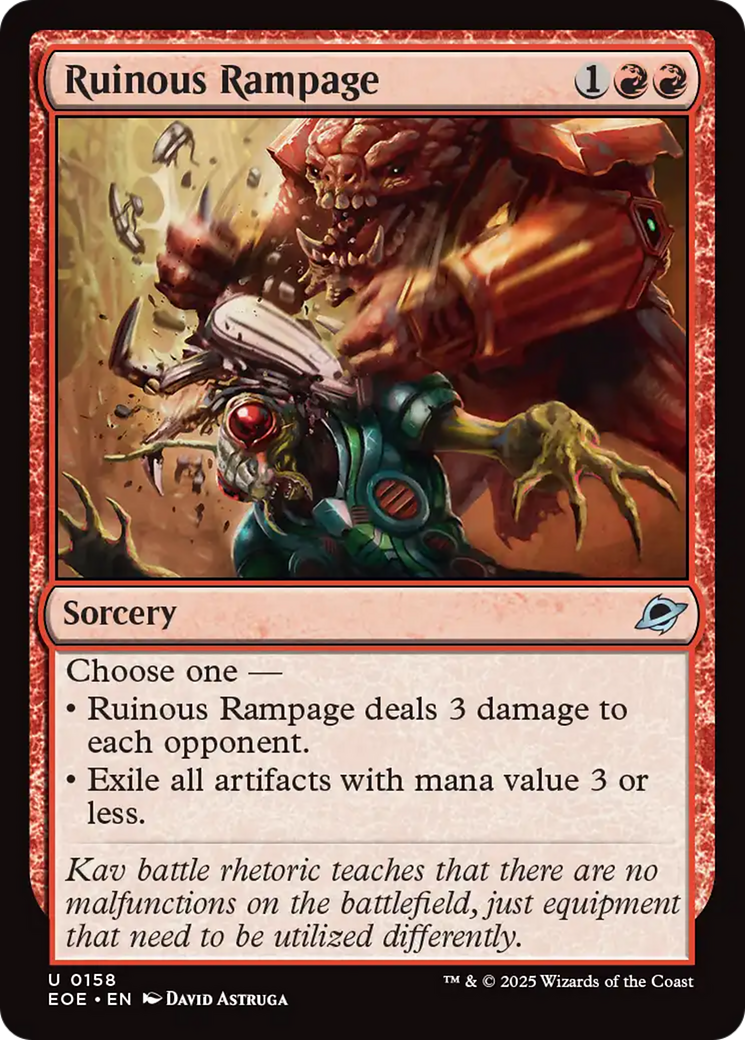 Ruinous Rampage [Edge of Eternities] | Clutch Gaming