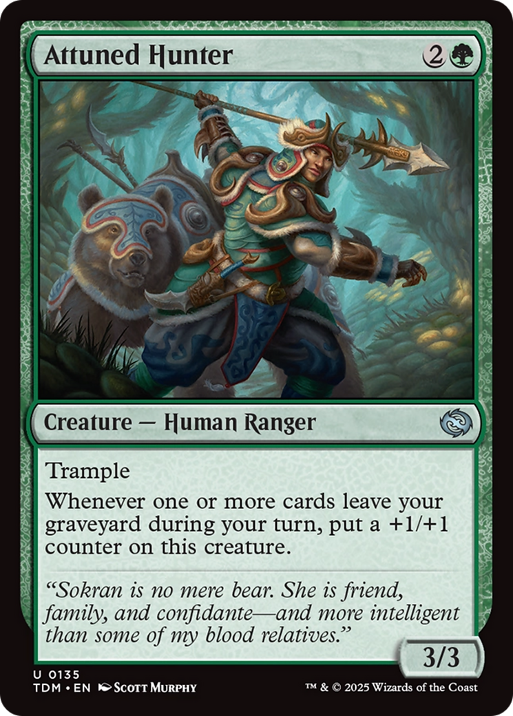 Attuned Hunter [Tarkir: Dragonstorm] | Clutch Gaming