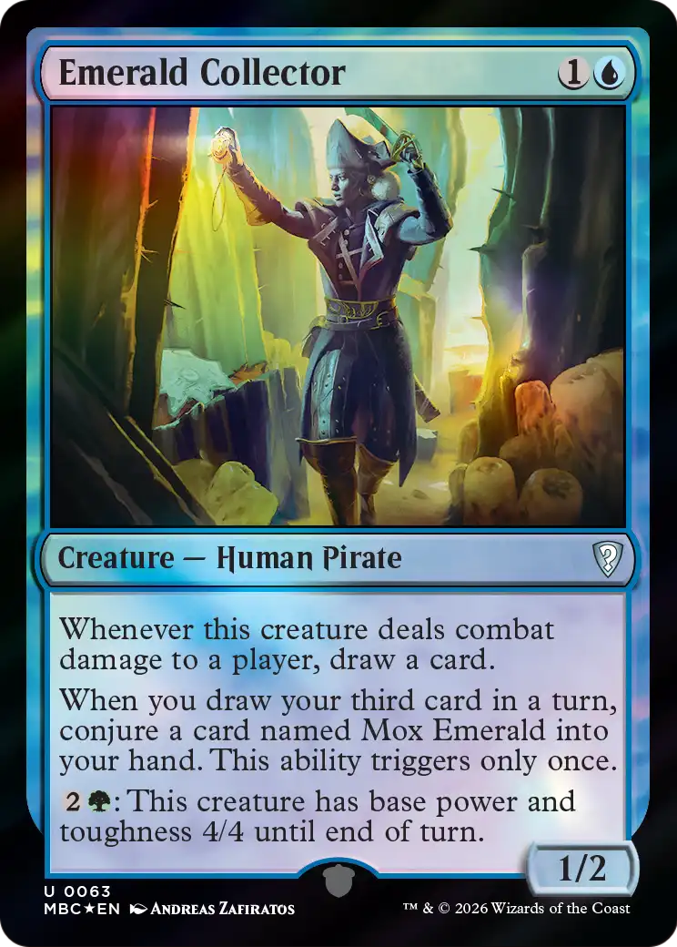 Emerald Collector [Mystery Booster: Commander Edition] | Clutch Gaming