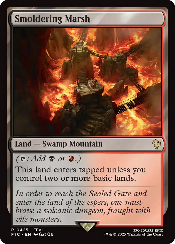 Smoldering Marsh [FINAL FANTASY Commander] | Clutch Gaming
