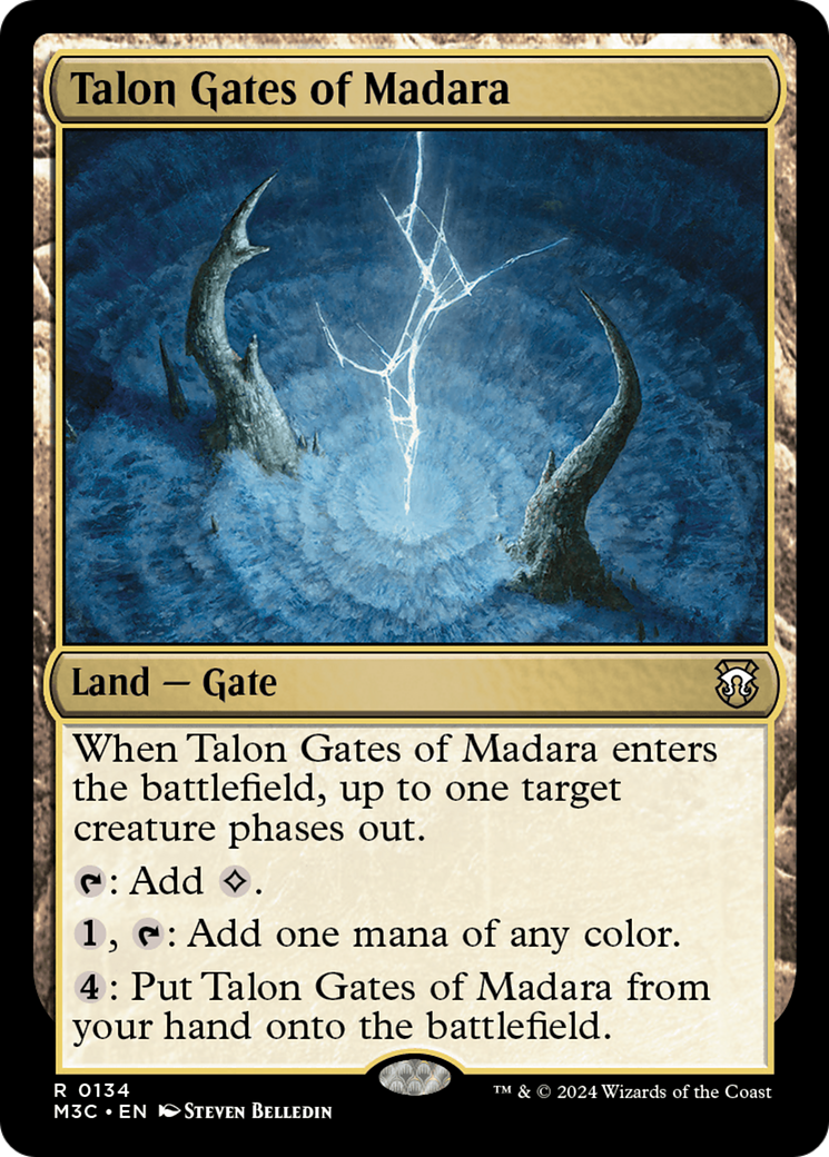 Talon Gates of Madara (Ripple Foil) [Modern Horizons 3 Commander] | Clutch Gaming