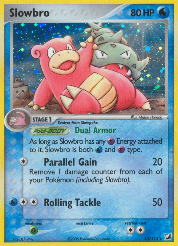 Slowbro (13/115) [EX: Unseen Forces] | Clutch Gaming