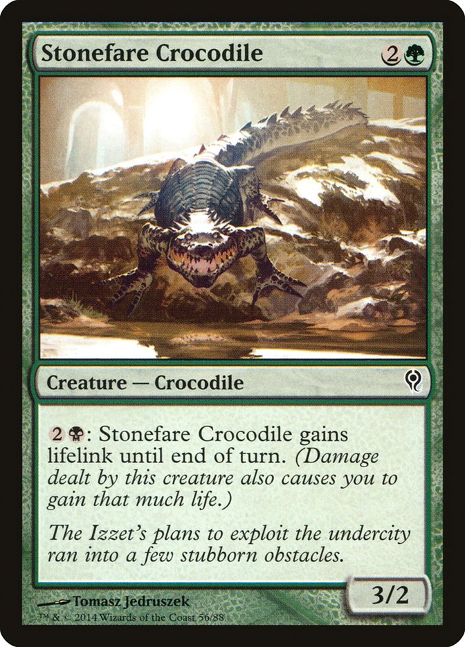 Stonefare Crocodile [Duel Decks: Jace vs. Vraska] | Clutch Gaming