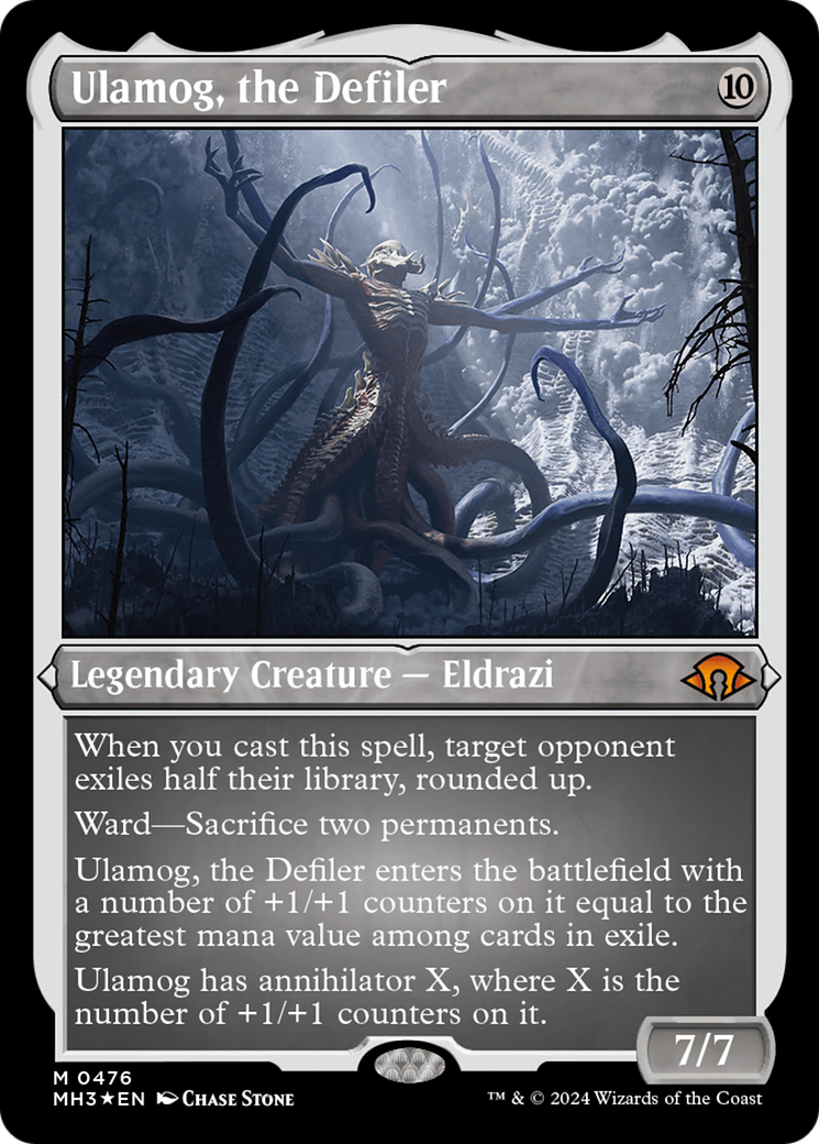 Ulamog, the Defiler (Foil Etched) [Modern Horizons 3] | Clutch Gaming