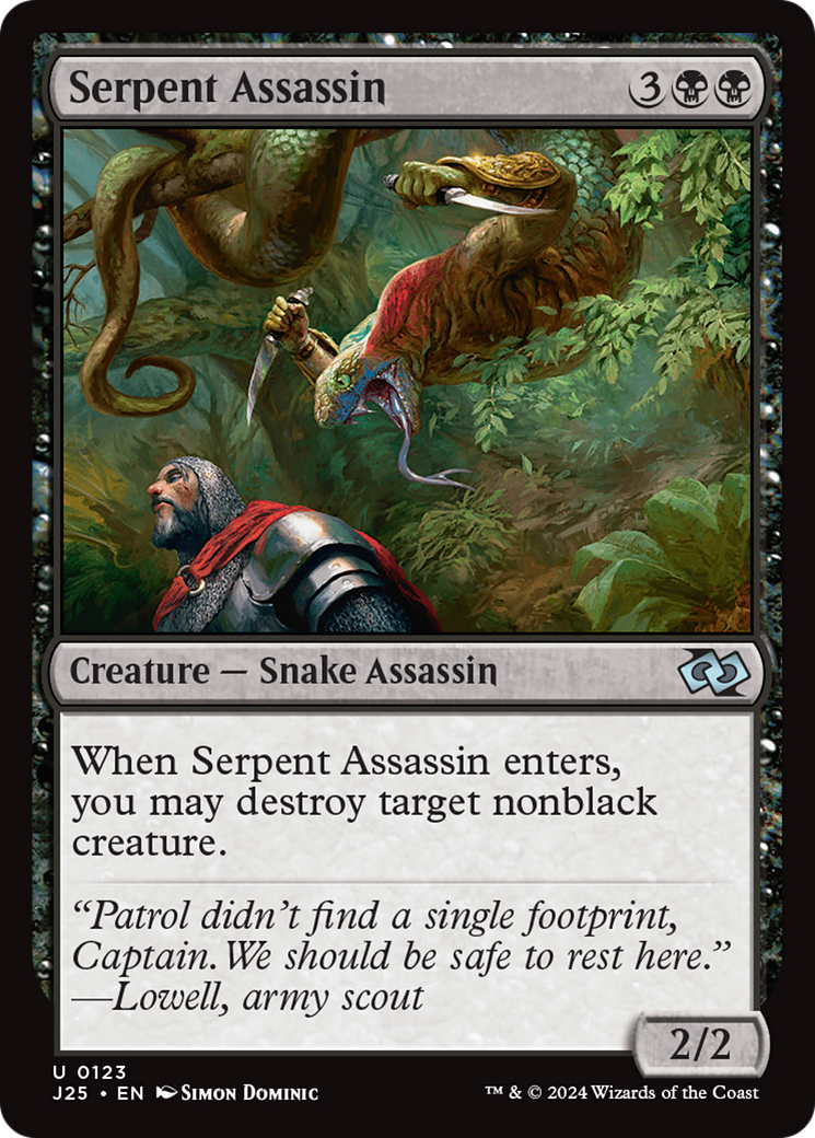 Serpent Assassin [Foundations Jumpstart] | Clutch Gaming