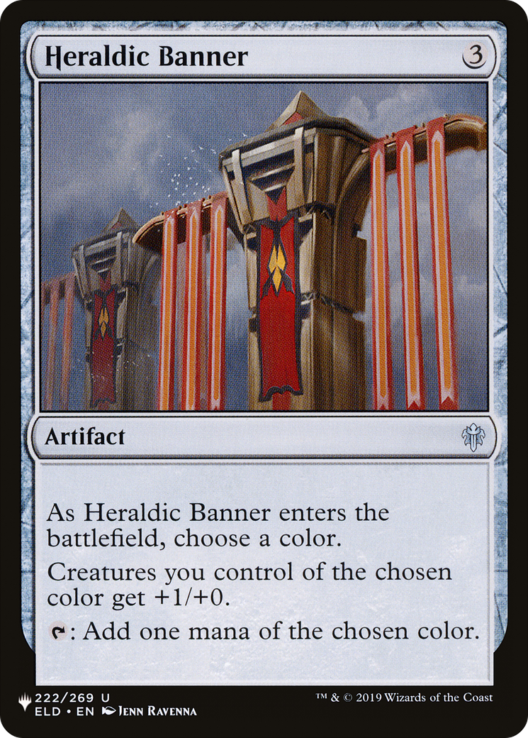 Heraldic Banner [The List Reprints] | Clutch Gaming