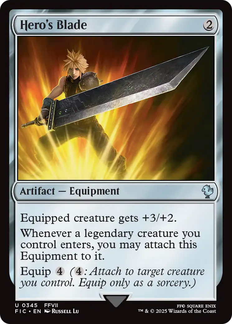 Hero's Blade [FINAL FANTASY Commander] | Clutch Gaming