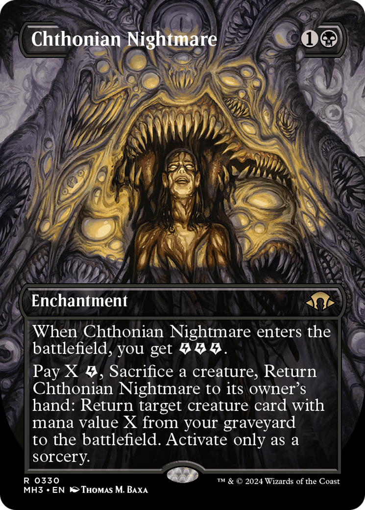 Chthonian Nightmare (Borderless) [Modern Horizons 3] | Clutch Gaming