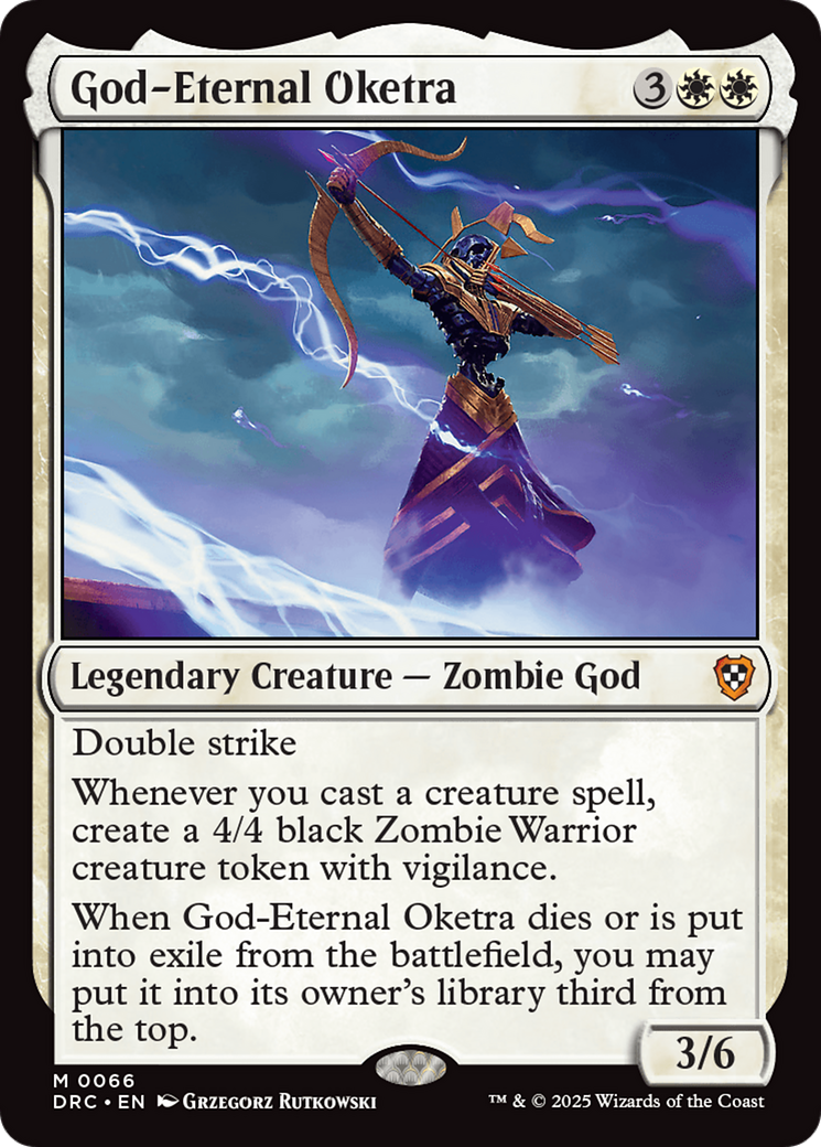 God-Eternal Oketra [Aetherdrift Commander] | Clutch Gaming