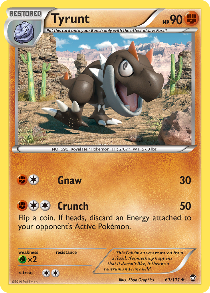 Tyrunt (61/111) [XY: Furious Fists] | Clutch Gaming