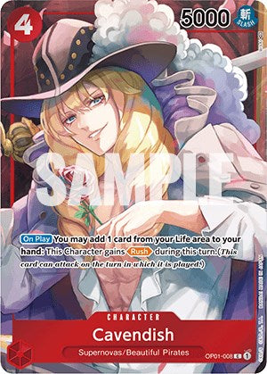 Cavendish (Box Topper) [Romance Dawn] | Clutch Gaming