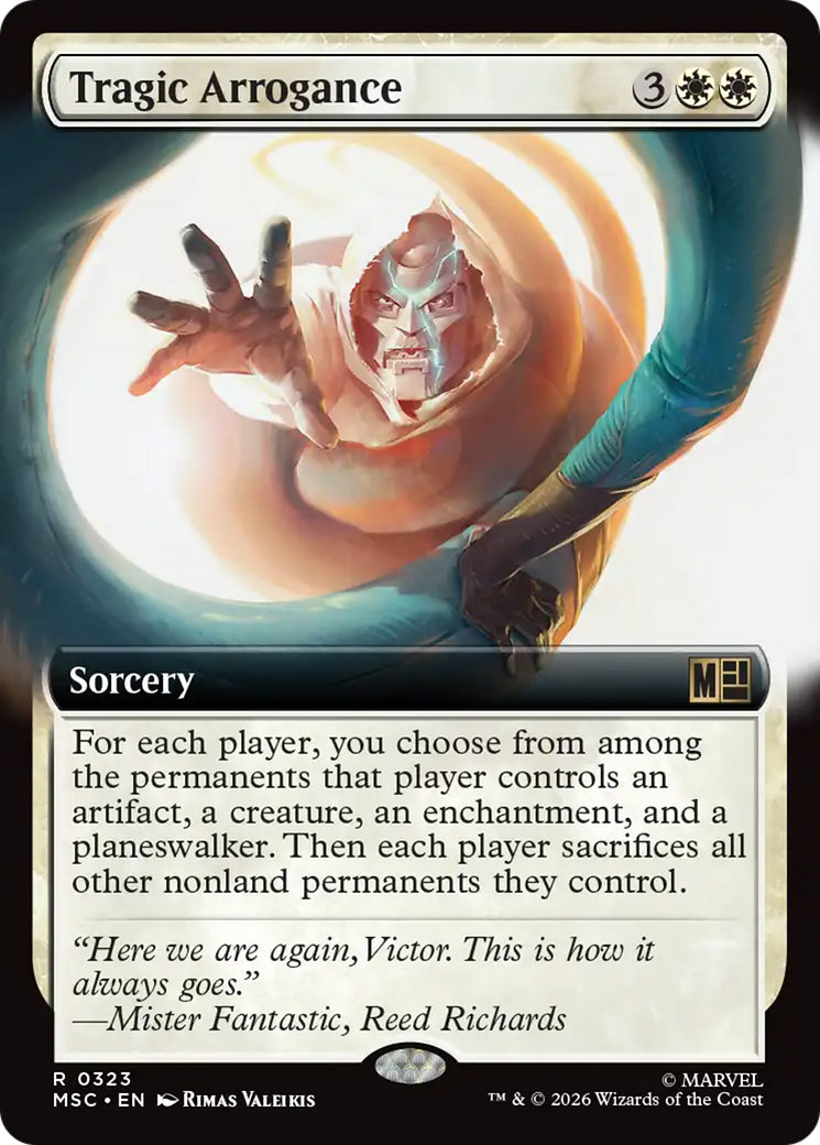 Tragic Arrogance (Extended Art) [Marvel Super Heroes Commander] | Clutch Gaming
