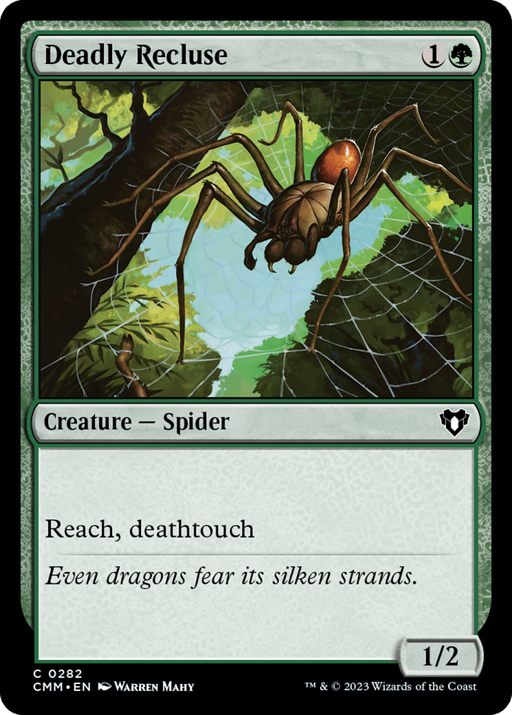 Deadly Recluse [Commander Masters] | Clutch Gaming