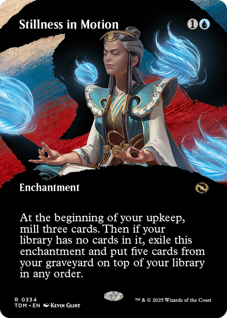 Stillness in Motion (Borderless) [Tarkir: Dragonstorm] | Clutch Gaming
