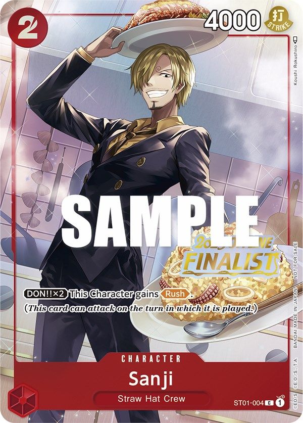 Sanji (Offline Regional 2023) [Finalist] [One Piece Promotion Cards] | Clutch Gaming