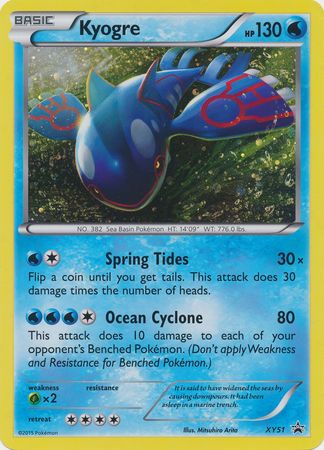 Kyogre (XY51) (Jumbo Card) [XY: Black Star Promos] | Clutch Gaming