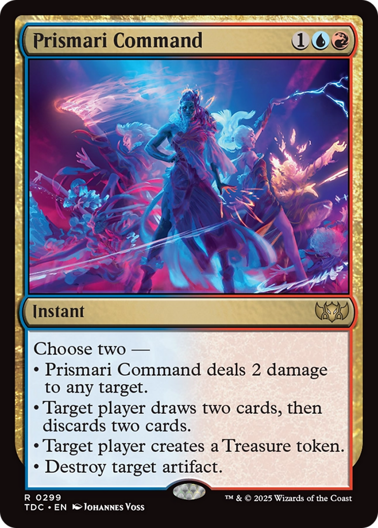 Prismari Command [Tarkir: Dragonstorm Commander] | Clutch Gaming