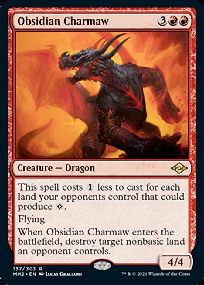 Obsidian Charmaw [Modern Horizons 2] | Clutch Gaming