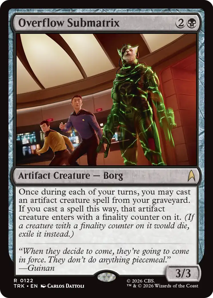 Overflow Submatrix [Star Trek] | Clutch Gaming