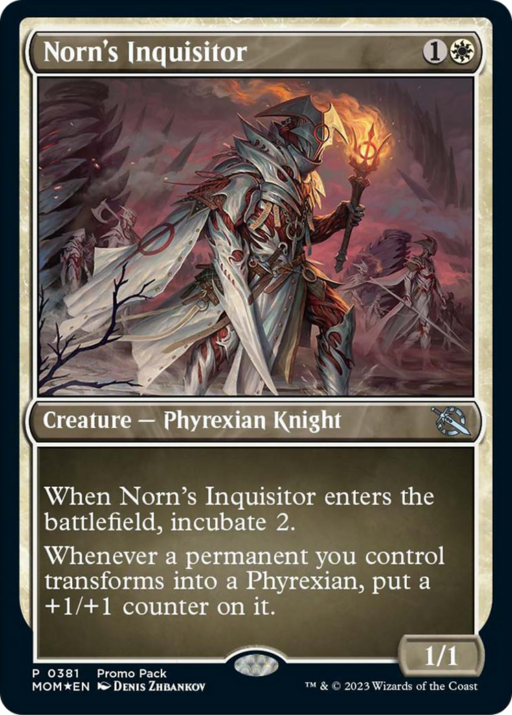 Norn's Inquisitor (Promo Pack) [March of the Machine Promos] | Clutch Gaming