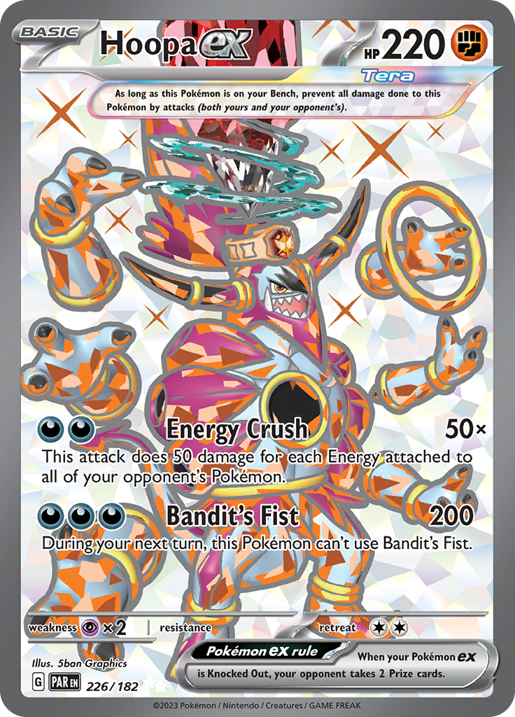 Hoopa ex (226/182) [Scarlet & Violet: Paradox Rift] | Clutch Gaming