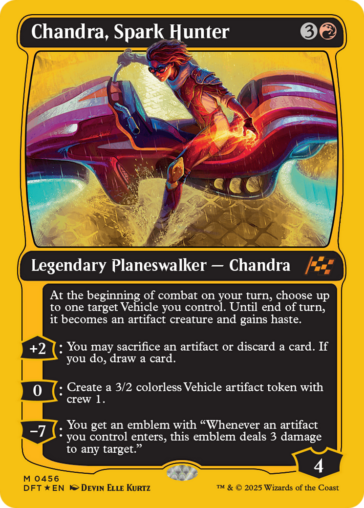 Chandra, Spark Hunter (First-Place Foil) [Aetherdrift] | Clutch Gaming