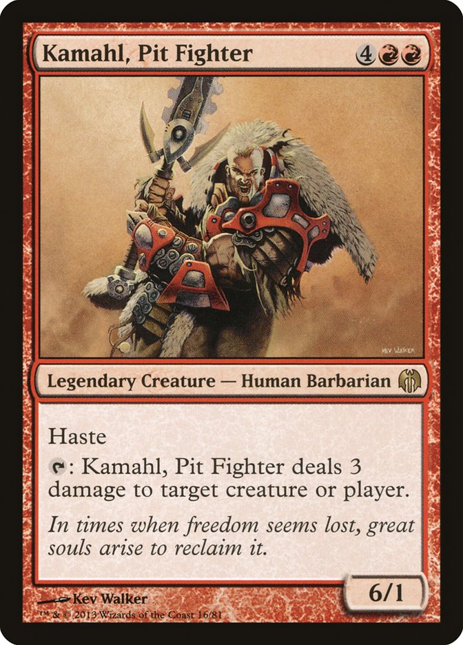 Kamahl, Pit Fighter [Duel Decks: Heroes vs. Monsters] | Clutch Gaming