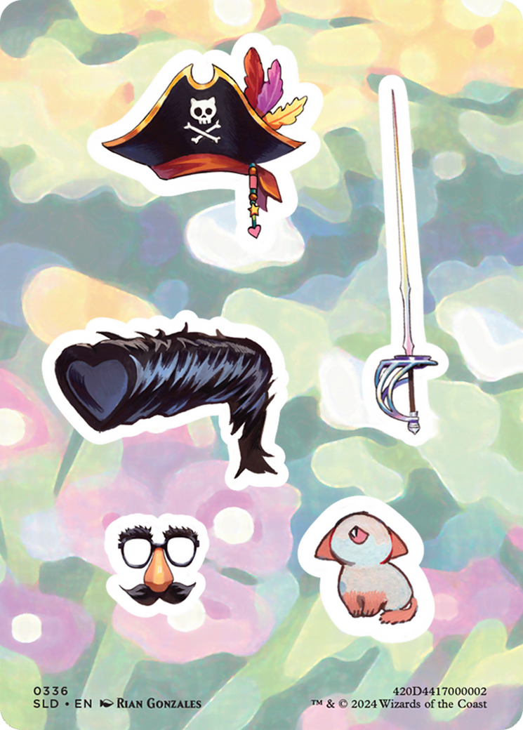 Sticker Sheet (0336) [Secret Lair Drop Series] | Clutch Gaming