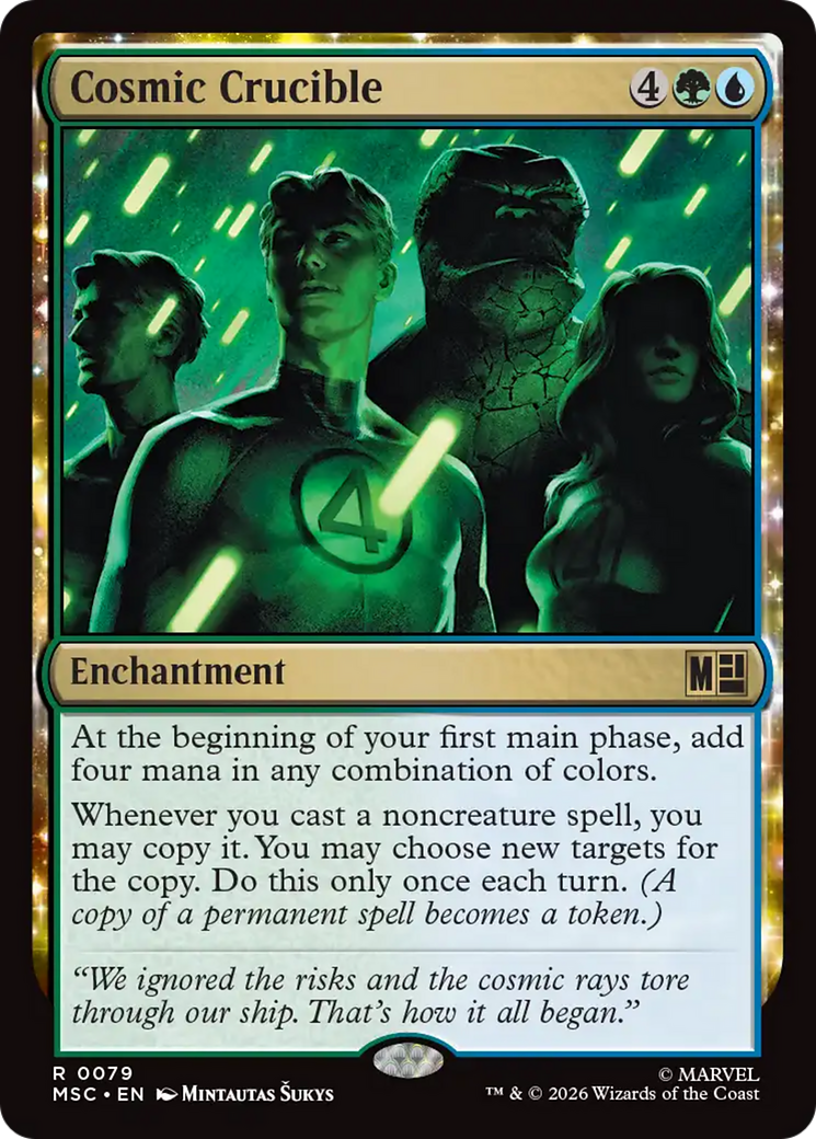 Cosmic Crucible (Surge Foil) [Marvel Super Heroes Commander] | Clutch Gaming