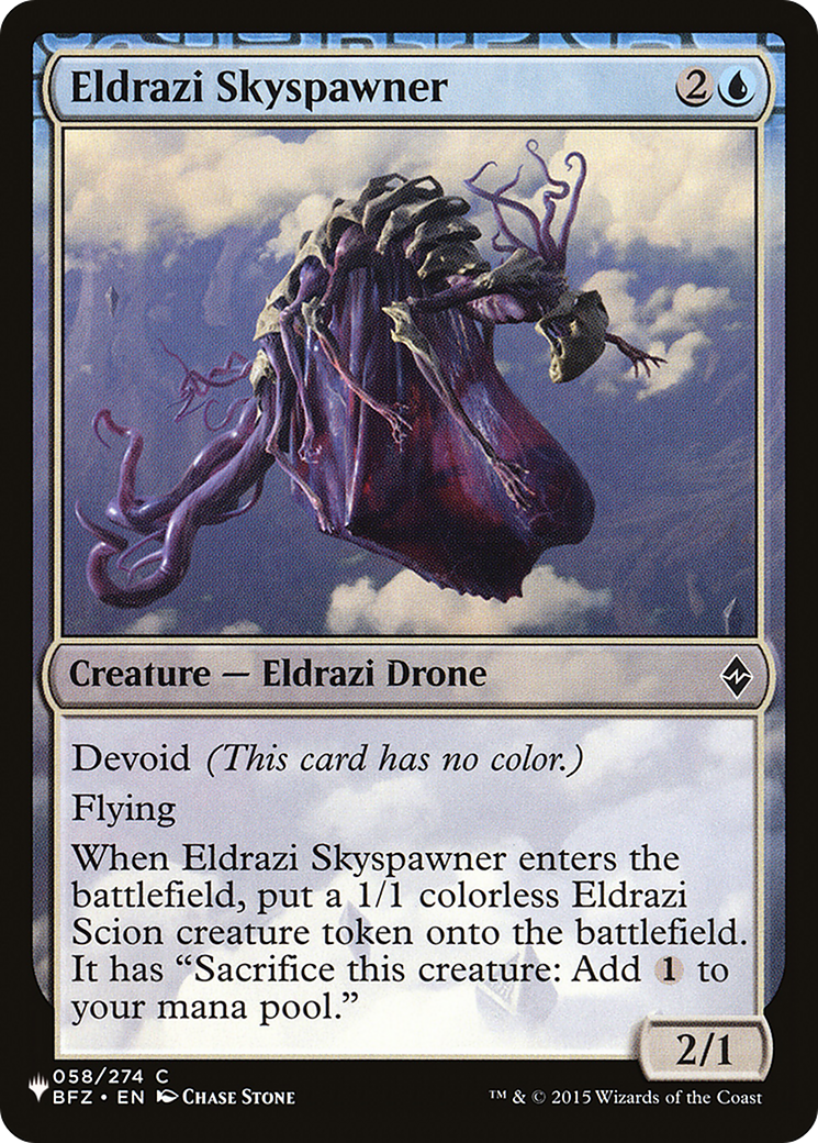 Eldrazi Skyspawner [The List Reprints] | Clutch Gaming