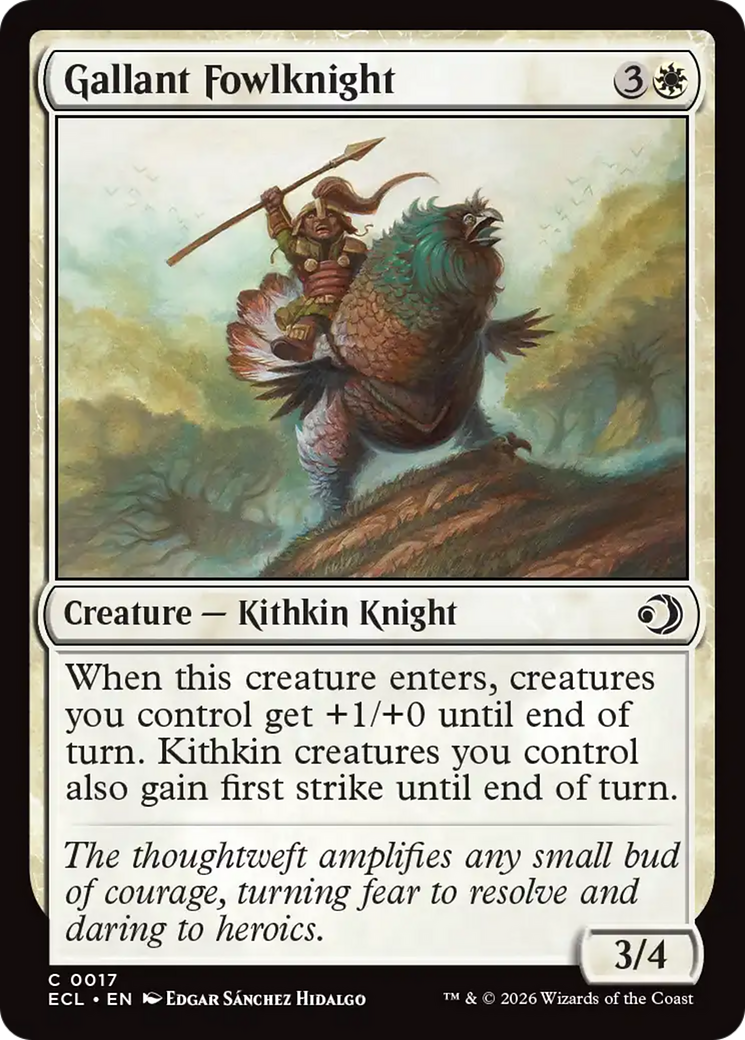 Gallant Fowlknight [Lorwyn Eclipsed] | Clutch Gaming