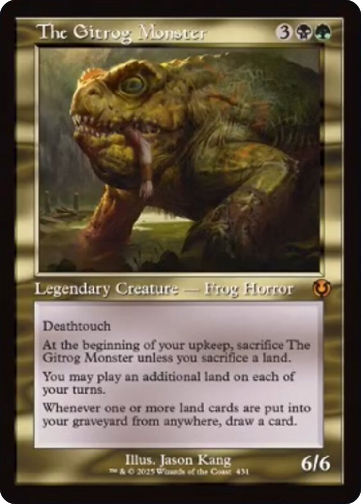 The Gitrog Monster (Retro Frame) [Innistrad Remastered] | Clutch Gaming