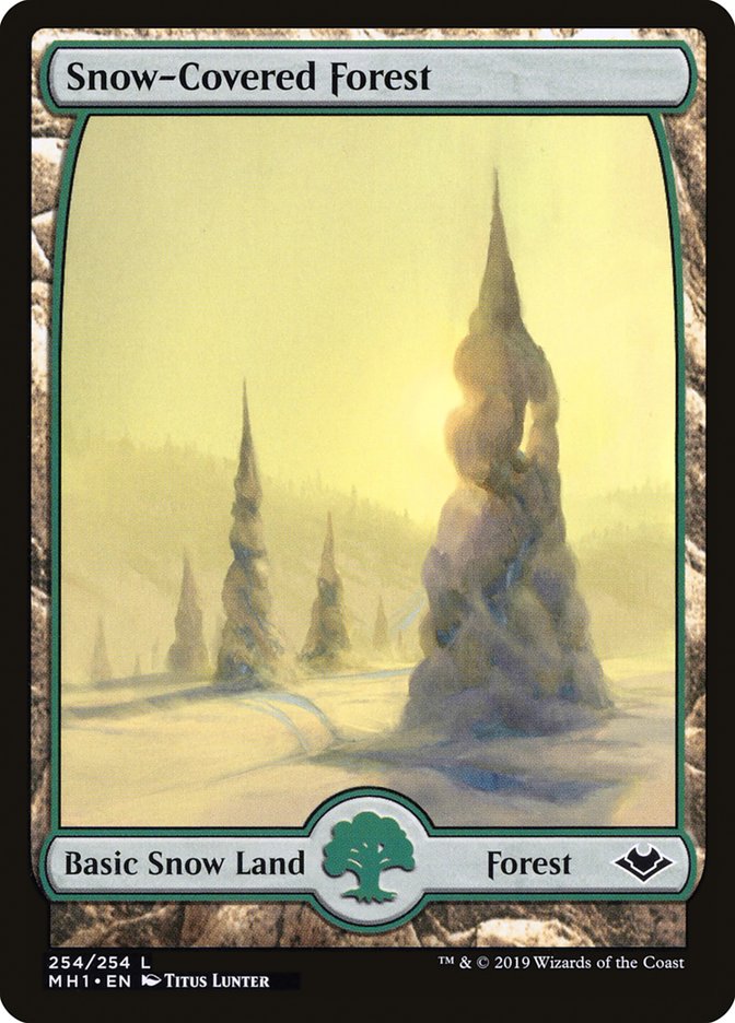 Snow-Covered Forest [Modern Horizons] | Clutch Gaming