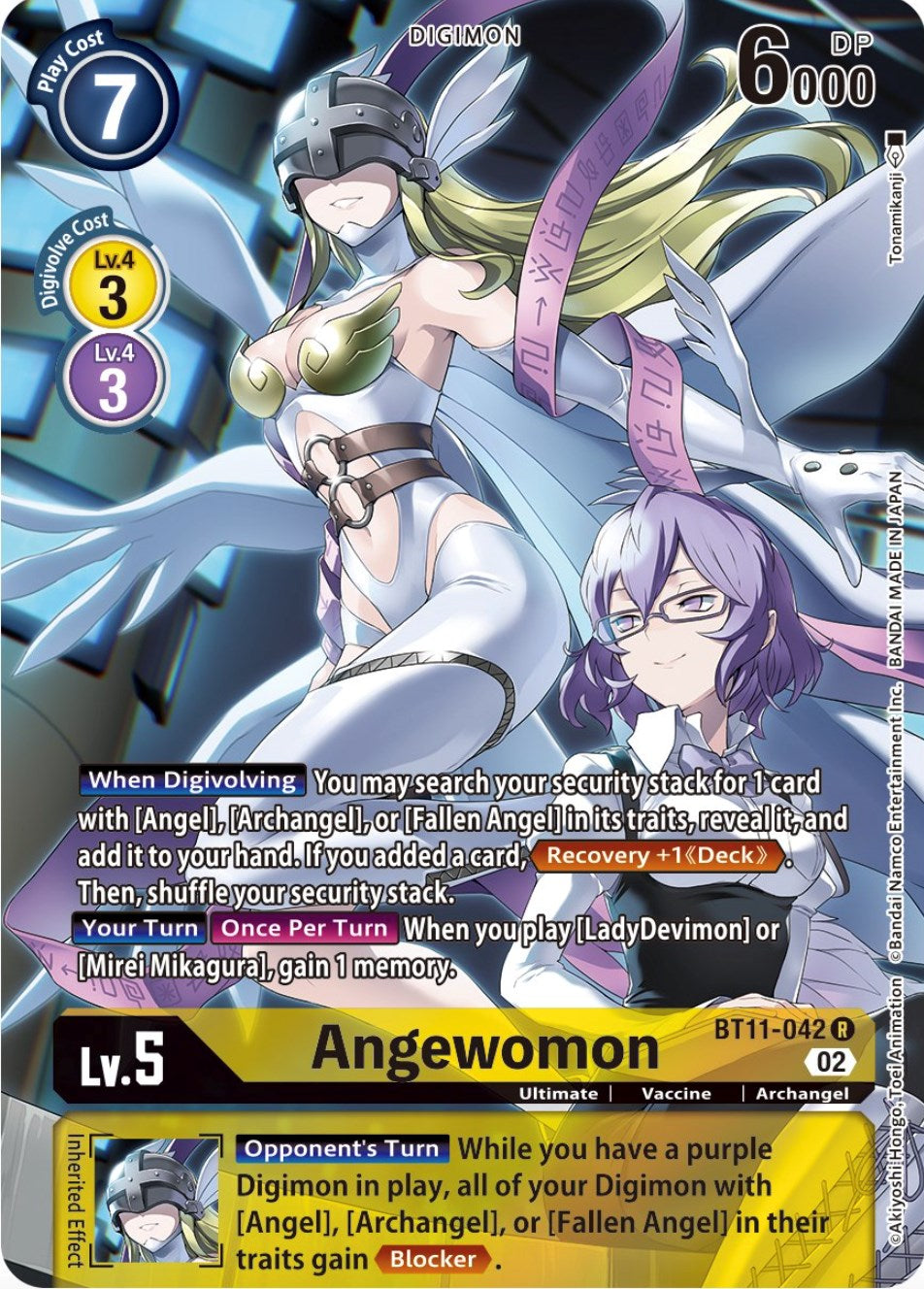 Angewomon [BT11-042] (Alternate Art) [Dimensional Phase] | Clutch Gaming