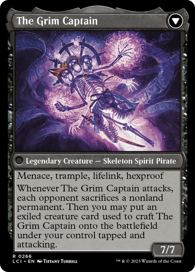 Throne of the Grim Captain // The Grim Captain [The Lost Caverns of Ixalan] | Clutch Gaming