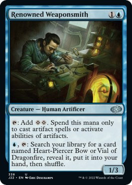 Renowned Weaponsmith [Jumpstart 2022] | Clutch Gaming