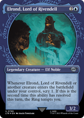 Elrond, Lord of Rivendell (Showcase) (Surge Foil) [The Lord of the Rings: Tales of Middle-Earth] | Clutch Gaming