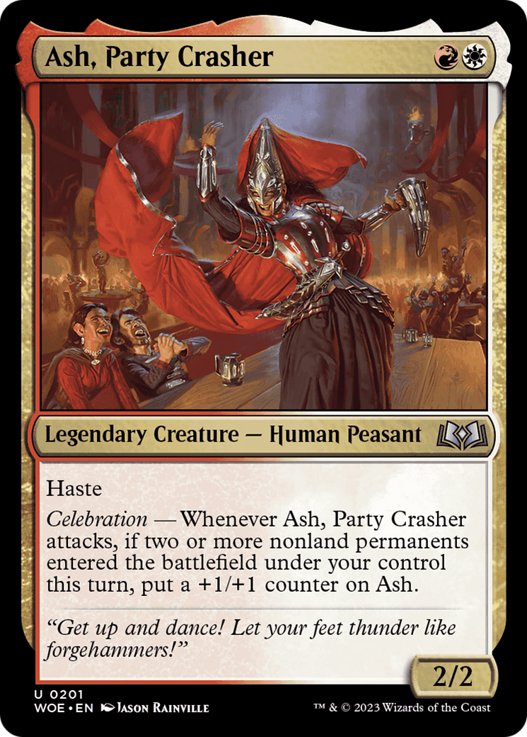 Ash, Party Crasher [Wilds of Eldraine] | Clutch Gaming