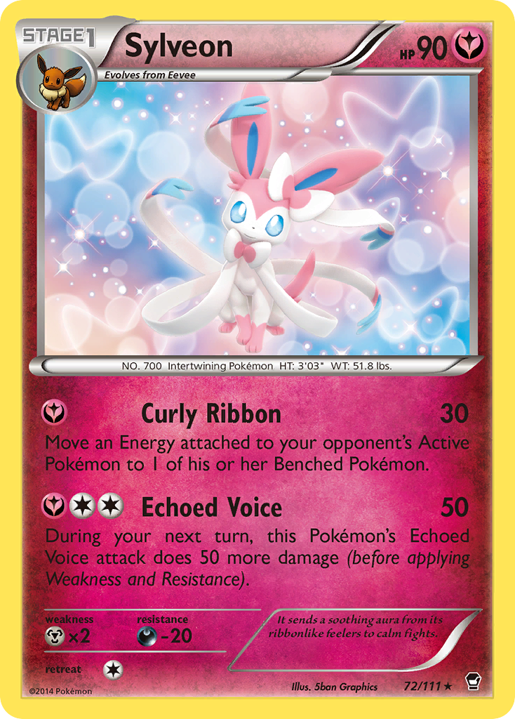 Sylveon (72/111) [XY: Furious Fists] | Clutch Gaming