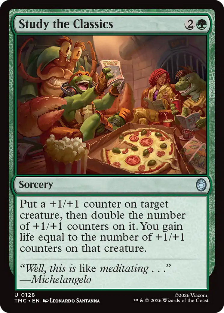 Study the Classics [Teenage Mutant Ninja Turtles Commander] | Clutch Gaming