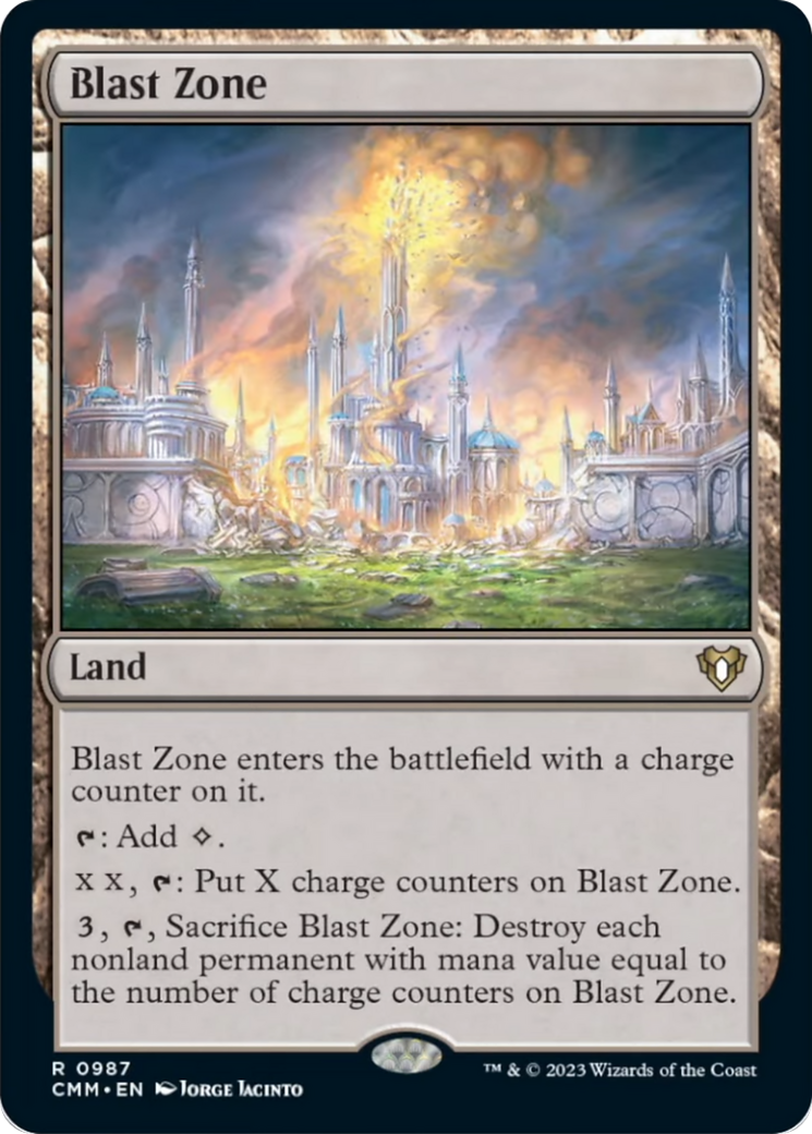 Blast Zone [Commander Masters] | Clutch Gaming