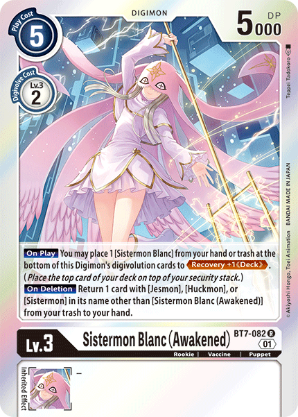 Sistermon Blanc (Awakened) [BT7-082] [Next Adventure] | Clutch Gaming